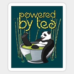 Powered By Tea Panda Magnet